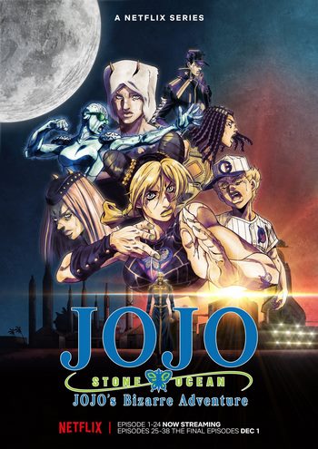 Cover Anime JoJo no Kimyou na Bouken Part 6 Stone Ocean Part 3