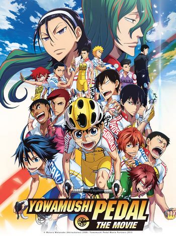 Cover Anime Yowamushi Pedal Movie