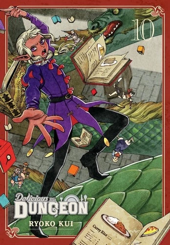 Cover Manga Delicious in Dungeon Volume 10